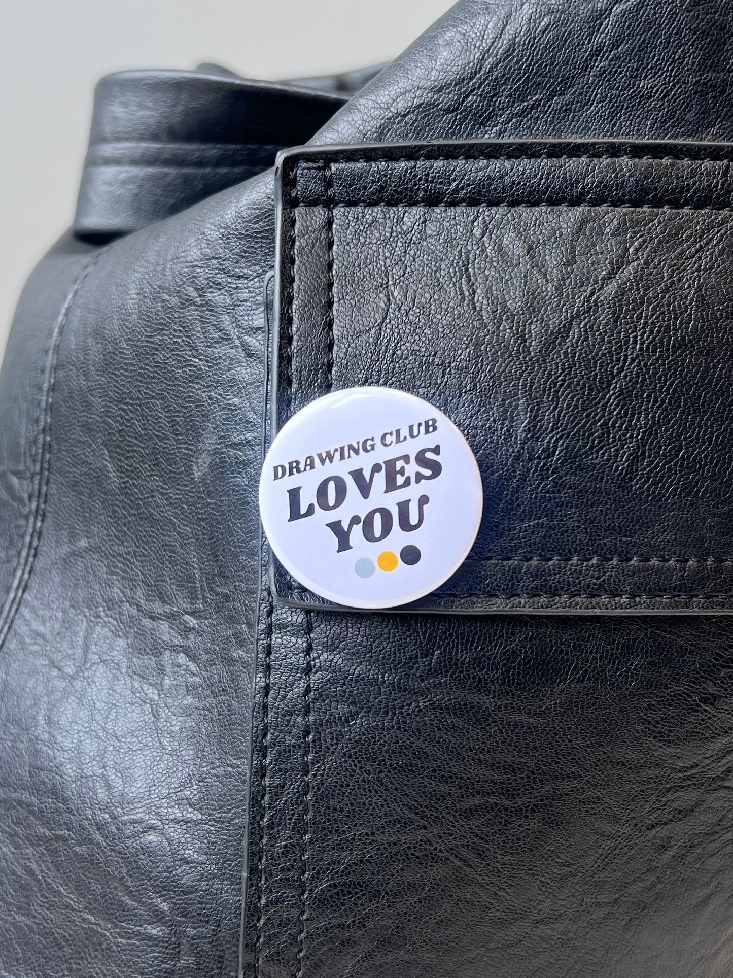 ‘Drawing Club Loves You’ Badges x5