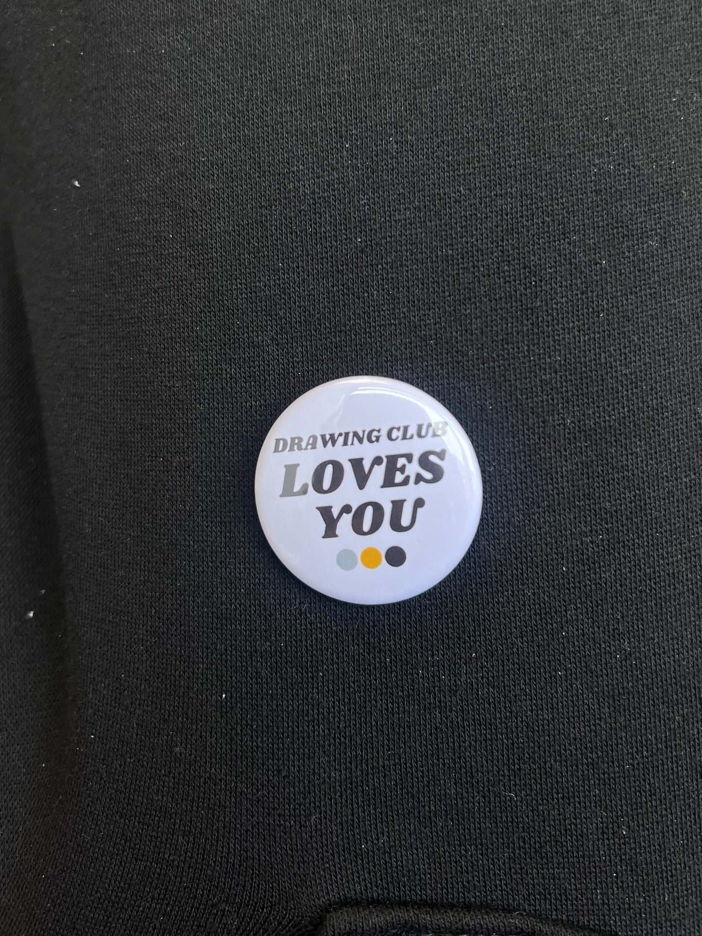 ‘Drawing Club Loves You’ Badges x5